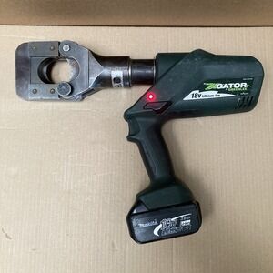 Greenlee Gator ESG45L Hydraulic Cable Cutter 7.7 Ton 18V Cordless Tested Works